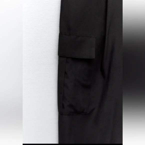 BELTED PAPERBAG PANTS - Picture 10 of 12